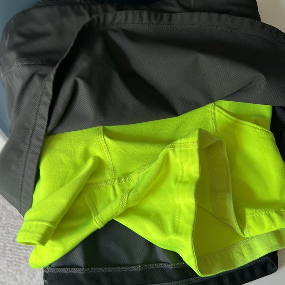 Nike Women's Dark Gray Running Skort - Picture 4 of 7